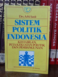 Sistem Politik Indonesia: Kestabilan, Peta Kekuatan Politik dan Pembangunan