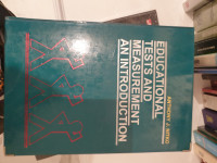 Educational Tests and Measurement: An Introduction