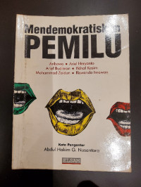 Mendemokratiskan Pemilu