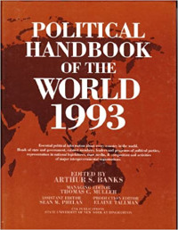 Political Handbook of the World: 1993 : Governments and Intergovernmental Organizations As of July 1, 1993
