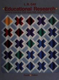 Educational Research: Competencies For Analysis And Application