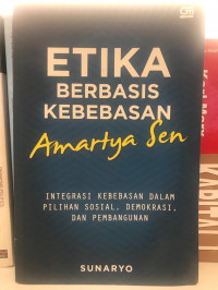 Etika Berbasis Kebebasan Amartya Sen