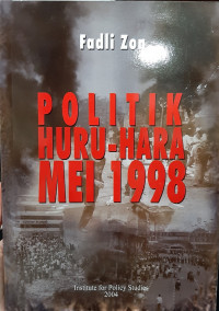 Politik Huru Hara Mei 1998