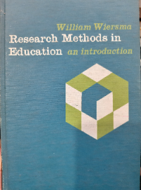 Research Methods in Education: An Introduction