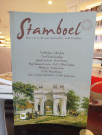 Stamboel: Journal of Betawi Socio-Cultural Studies