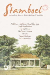 Stamboel: Journal of Betawi Socio-Cultural Studies No.04/2021