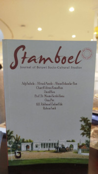Stamboel: Journal of Betawi Socio-Cultural Studies No.06/2021