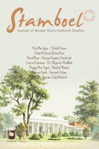 Stamboel: Journal of Betawi Socio-Cultural Studies No.8/2022