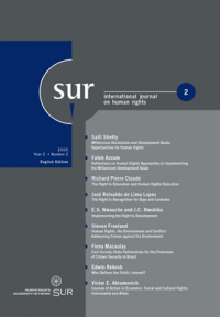 Sur International Journal on Human Rights 2w