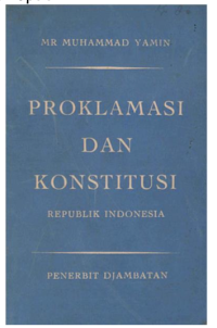 Image of Proklamasi dan Konstitusi