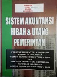 Sistem Akuntansi Hibah Dan Utang Pemerintah