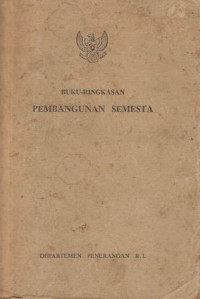 Buku Ringkasan Pembangunan Semesta