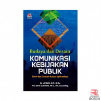 Budaya Dan Desain Komunikasi Kebijakan Publik: Teori & Contoh Kasus Aplikasinya.
