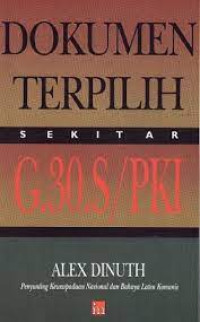 Dokumen terpilih sekitar G.30.S/PKI