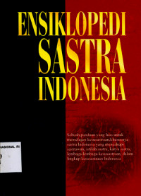 Ensiklopedi sastra Indonesia