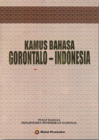 Kamus Bahasa Gorontalo Indonesia