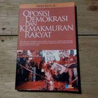 Oposisi Demokrasi dan Kemakmuran Rakyat