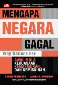 Buku Mengapa Negara Gagal Why Nations Fail