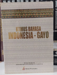Kamus Bahasa Indonesia - Gayo