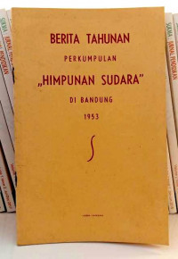 Berita Tahunan Perkumpulan Himpunan Sudara Di Bandung