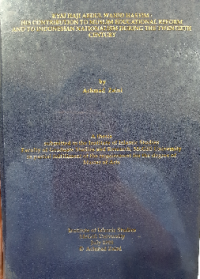 Kyai Haji Abdul Wahid Hasyim: His Contribution to Muslim Educational Reform and to Indonesia Nationalism during The Twentieth Century
