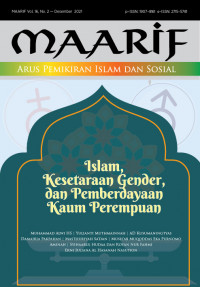 Maarif Arus Pemikiran Islam Dan Sosial: Islam, Kesetaraan Gender, Dan Pemberdayaan Kaum Perempuan