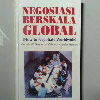 Negosiasi Berskala Global ( How To Negotiate Worldwide)