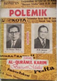 Polemik H. Oemar Bakry dengan H. B. Jassin tentang Al-Quranul Karim Bacaan Mulia
