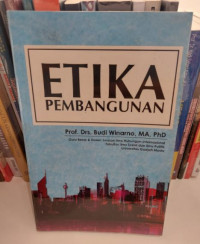 Etika Pembangunan
