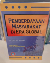 Pemberdayaan Masyarakat di Era Global