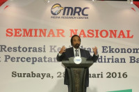 Pidato Surya Paloh dalam Seminar Nasional Ekonomi MRC di Surabaya
