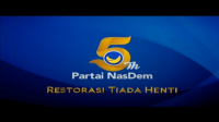 5 Tahun Partai Nasdem Restorasi Tiada Henti